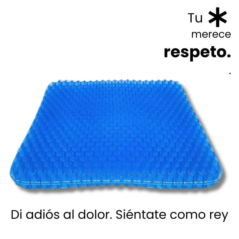 Cojín de Gel Ultra Suave - Previene Hemorroides y Mejora circulación