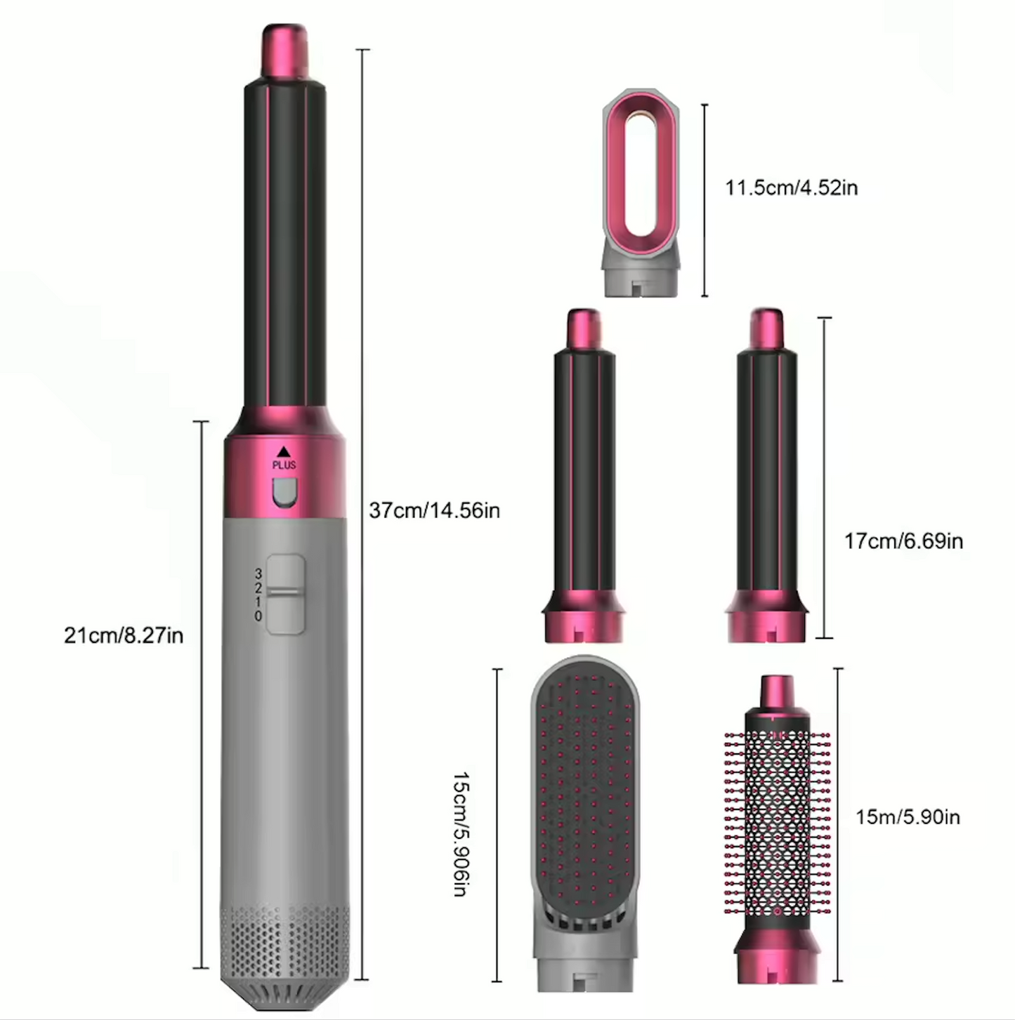Secadora & Cepillo Multifuncional para cabello 5 en 1 - SuperStyler Pro®