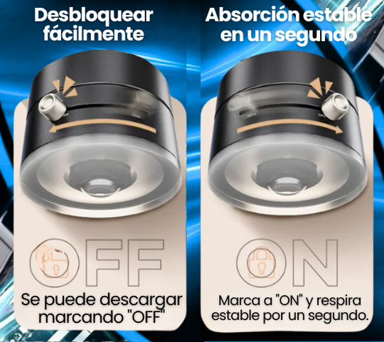 Soporte Magnético para Celular Con Ventosa - Rotación 360°