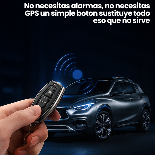 Interruptor Inteligente De Apagado Batería Carro con control remoto anti-robo ¡"Mata” tu auto a distancia! Evita robos y protege tu batería