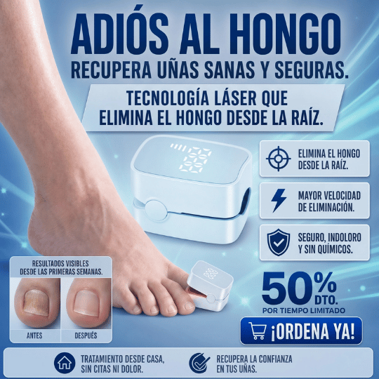 Removedor De Hongos En Uñas con Tecnología Láser