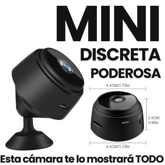 Mini Cámara Espía Full HD - Inalámbrica, Discreta y Poderosa - ¡Graba Todo!