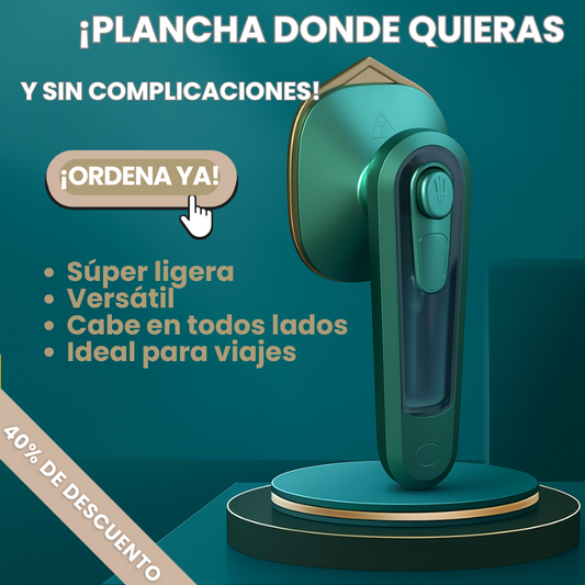 Mini Plancha a Vapor - ¡Portátil y poderosa!