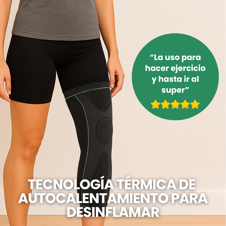 Rodillera de Compresión Terapéutica - Alivio, soporte y protección para tus rodillas y piernas