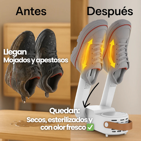 Secadora y Esterilizador De Tenis & Zapatos - ¡Seca en minutos!