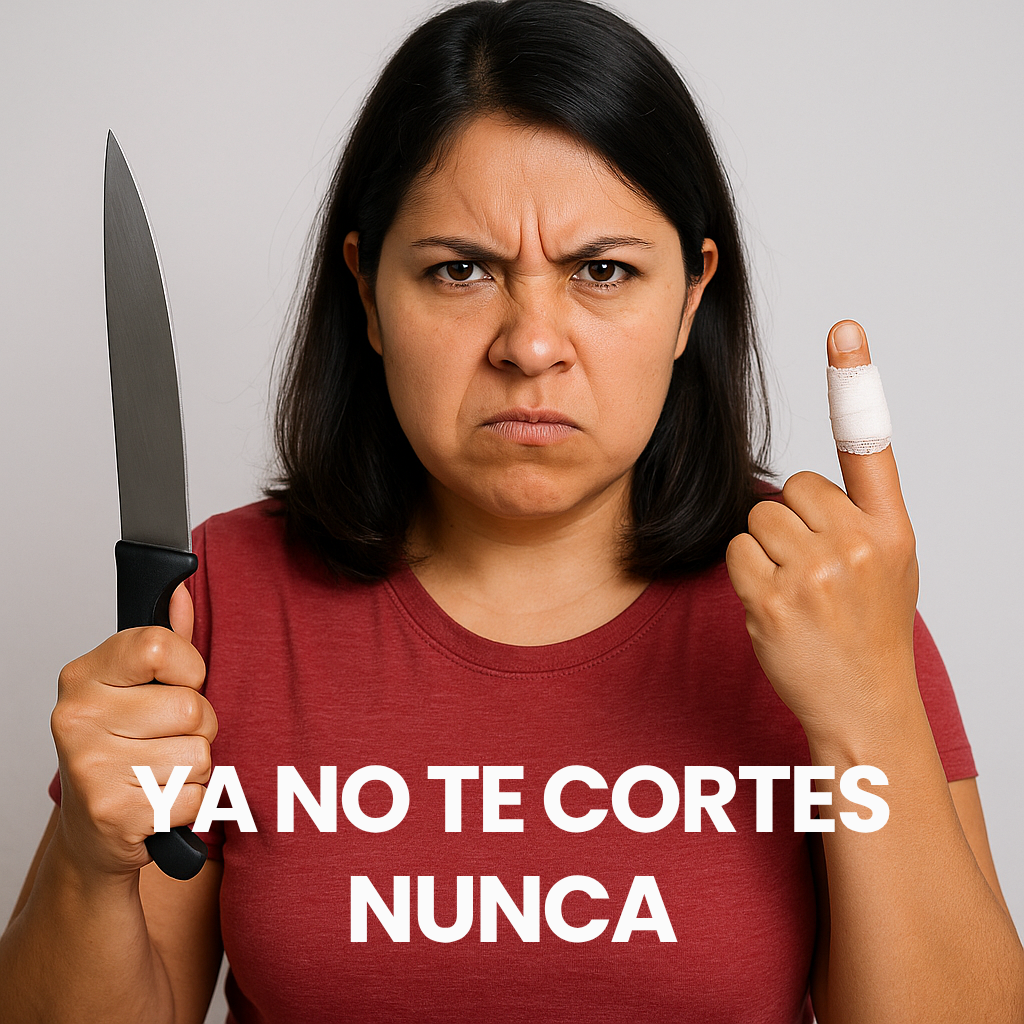 Cuchillo-Tijera 2 En 1 - Picador de Alimentos Inteligente Smart Cut®