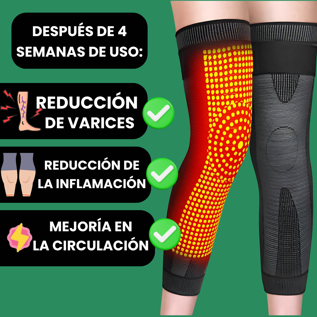 Rodillera de Compresión Terapéutica - Alivio, soporte y protección para tus rodillas y piernas