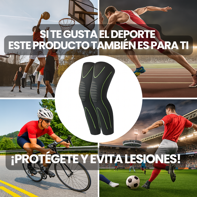 Rodillera de Compresión Terapéutica - Alivio, soporte y protección para tus rodillas y piernas