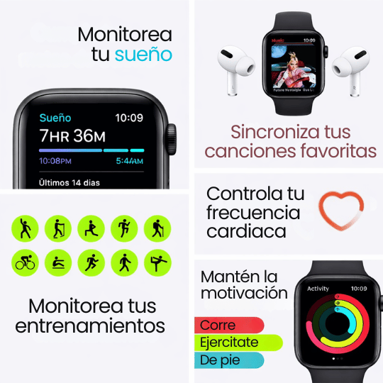 Smartwatch Bluetooth con Llamadas y Monitoreo de Salud - Apple Watch 9 OEM