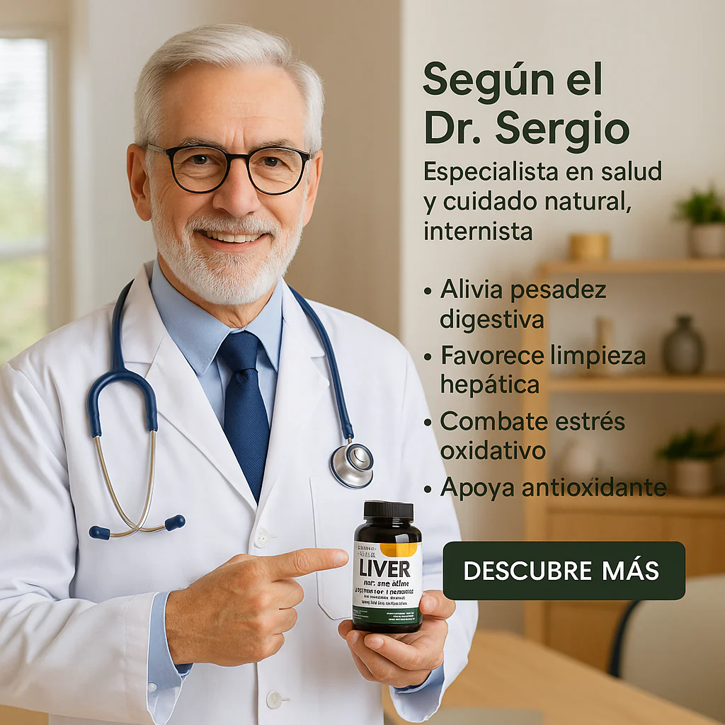 LIVER Suplemento Natural para la Limpieza, Desintoxicación y Salud del Hígado